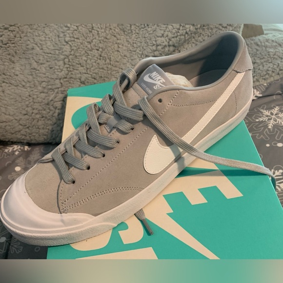NIB MENS NIKE SB Zoom All Court CK Wolf/Grey Retl $169 Sell $109 Sz 12 Now $100 - Picture 2 of 12
